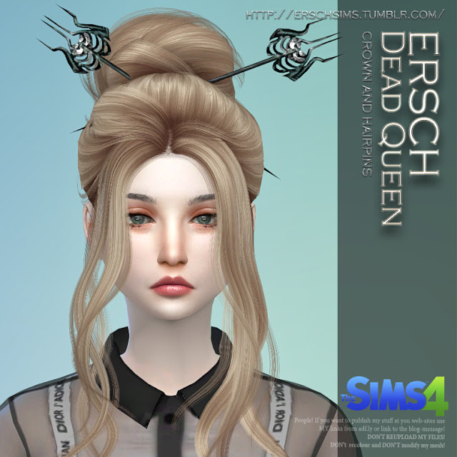 Sims 4 Dead Queen Set at ErSch Sims