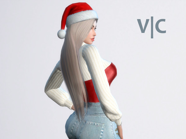 Sims 4 Shirt Christmas III by Viy Sims at TSR