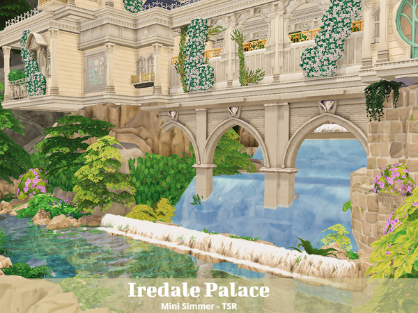 Sims 4 Iredale Palace by Mini Simmer at TSR