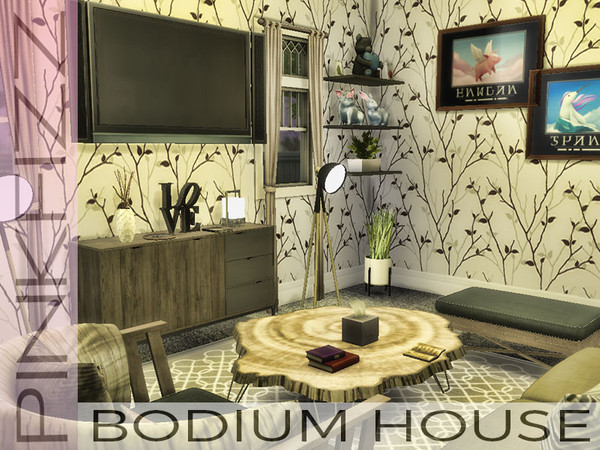Sims 4 Bodium House by Pinkfizzzzz at TSR