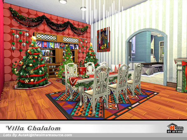 Sims 4 Villa Chalalom by autaki at TSR
