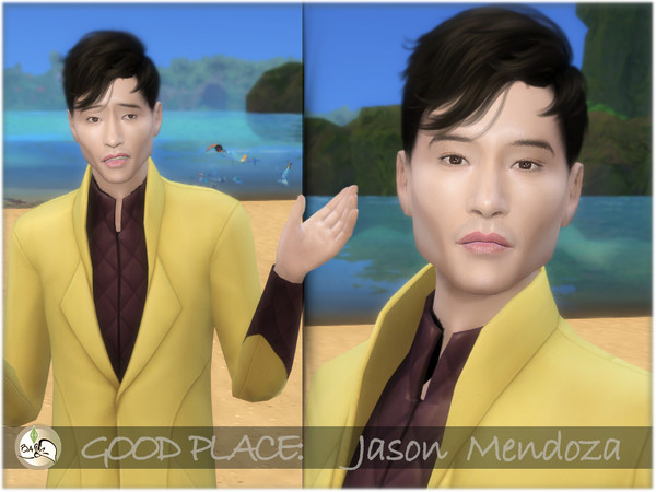 Sims 4 The Good Place Jason Mendoza by BAkalia at TSR