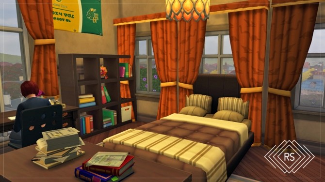 Sims 4 OSBORNE DORMITORY SPIDERMAN 2 at RUSTIC SIMS