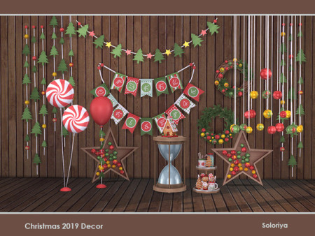 Christmas 2019 Decor by soloriya at TSR