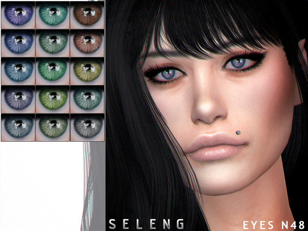 Sims 4 Eyes N48 by Seleng at TSR