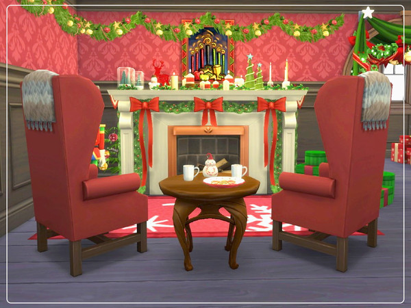 Sims 4 Santas Cottage by Summerr Plays at TSR