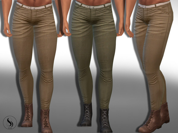 Sims 4 Male Sims Casual Pants by Saliwa at TSR