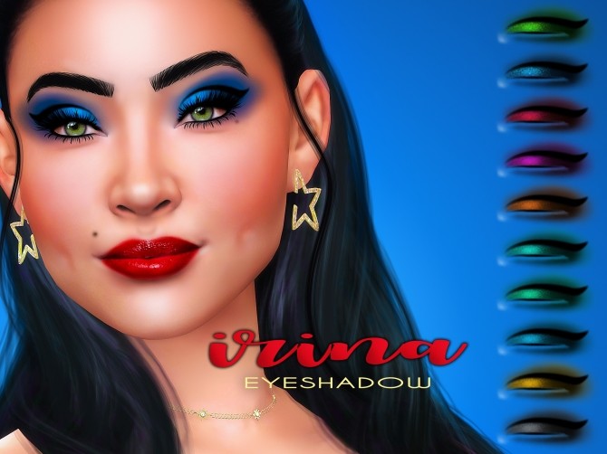 Sims 4 Irina Eyeshadow at Katverse
