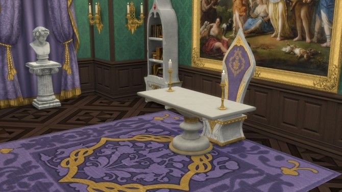 Sims 4 Spade Design Dining Chair by TheJim07 at Mod The Sims