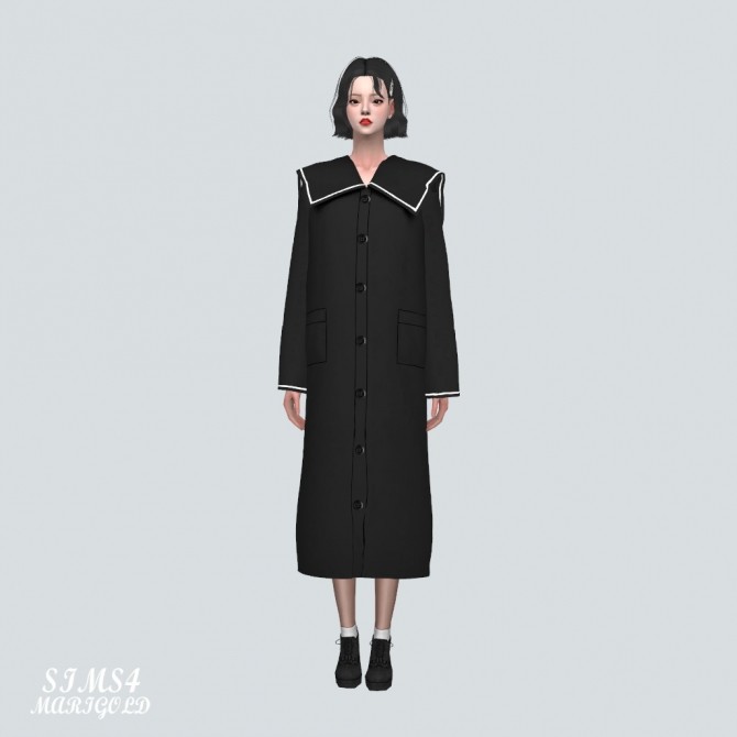 Sims 4 Lovely Sailor Long Coat at Marigold