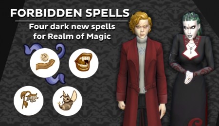 Forbidden Spells by kutto at Mod The Sims