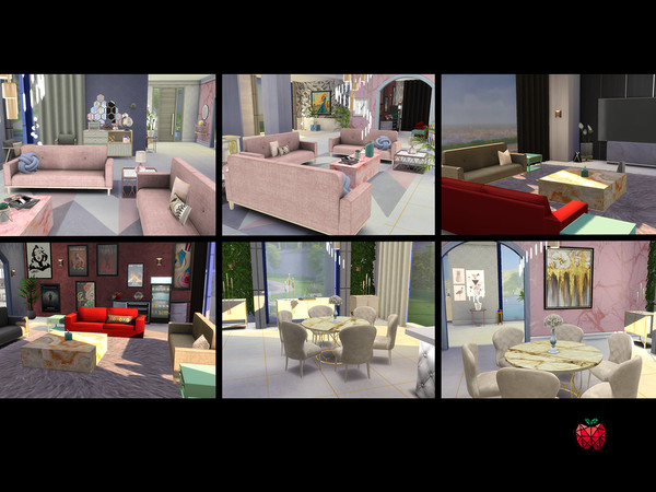 Sims 4 Marina house by melapples at TSR