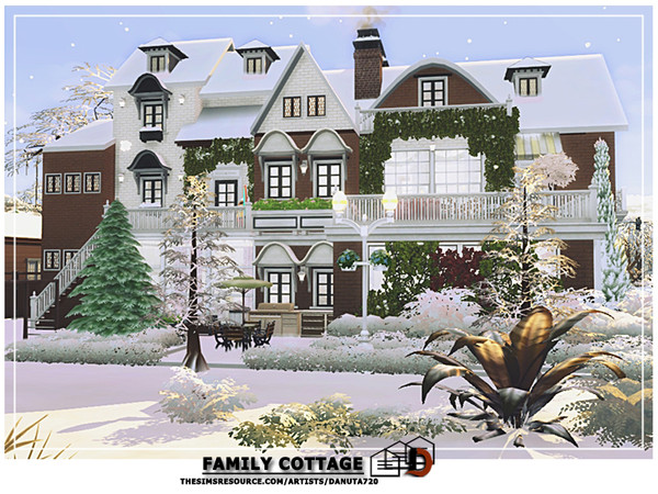 Sims 4 Family cottage by Danuta720 at TSR