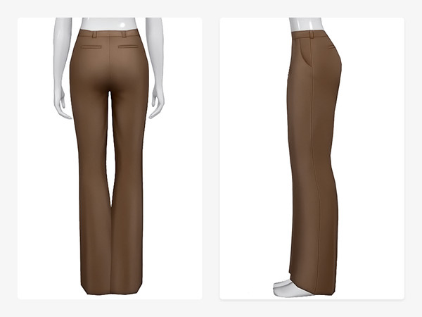 Sims 4 Lulu Pants V1 by Nords at TSR