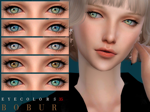 Sims 4 Eyecolors 35 by Bobur3 at TSR