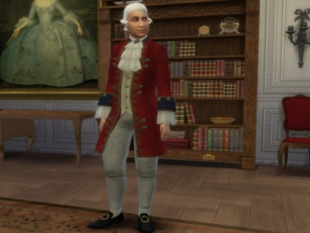 18th Century British Aristocrat Outfit by Nutter-Butter-1 at Mod The Sims