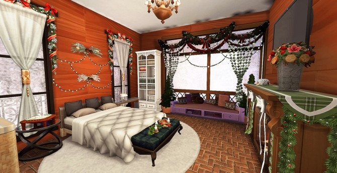 Sims 4 Winter Valley home at HoangLap’s Sims