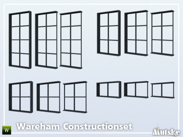 Sims 4 Wareham Construction set part 1 by mutske at TSR