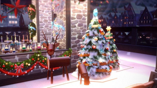 Sims 4 Christmas Fair at Anna Frost