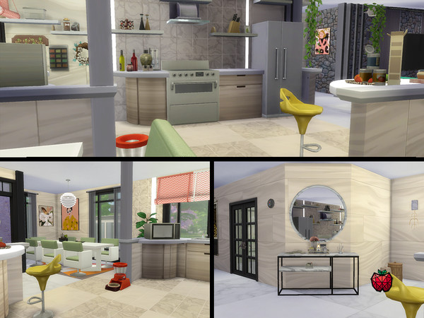 Sims 4 Patricia house by melapples at TSR