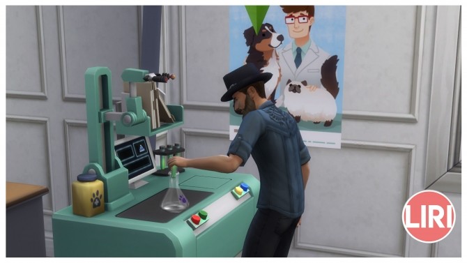 Sims 4 Faster Vet Crafting Station by Lierie at Mod The Sims