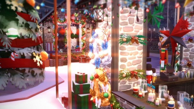 Sims 4 Christmas Fair at Anna Frost
