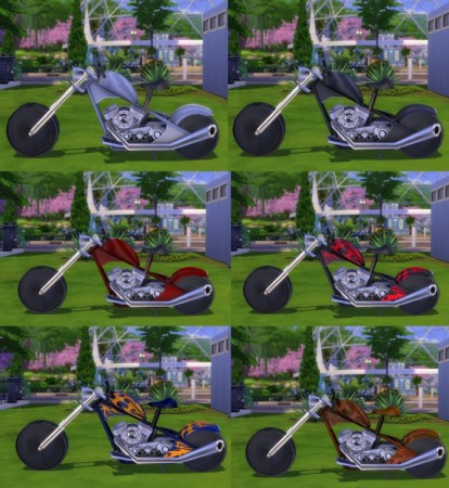 Rideable Motorcycle The Beast modification by Esmeralda at Mod The Sims