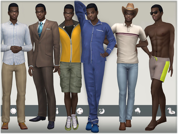Sims 4 The Good Place   Chidi Anagonye by BAkalia at TSR