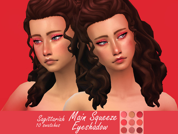 Sims 4 Main Squeeze Eyeshadow by Sagittariah at TSR