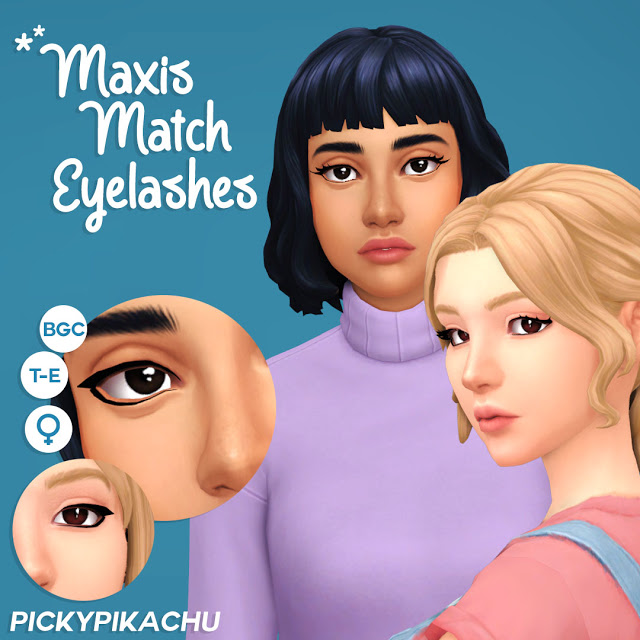 cc the sims 4 maxis match
