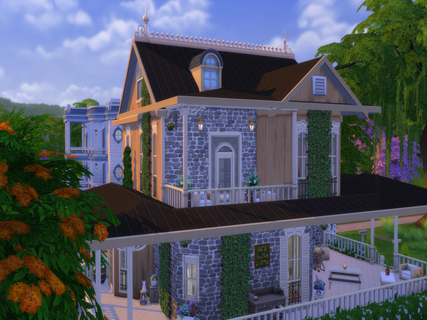 Sims 4 Amarita Lane large family home by LJaneP6 at TSR