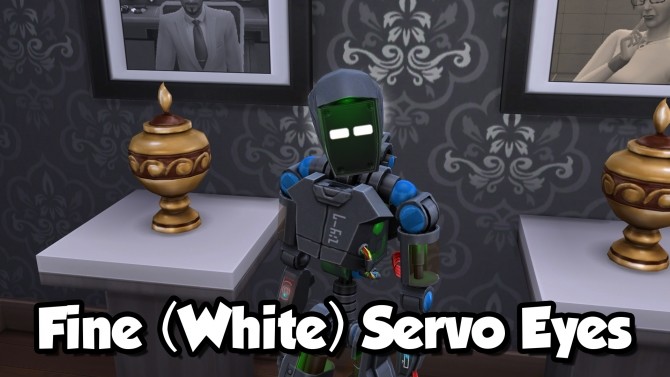 Sims 4 Servo Eye Replacer by Myfharad at Mod The Sims