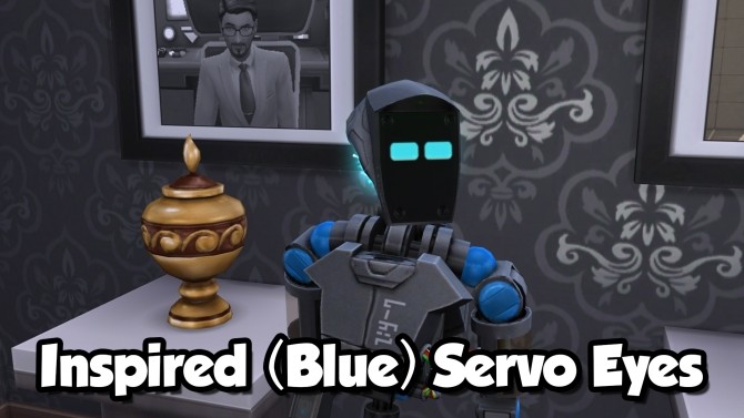 Sims 4 Servo Eye Replacer by Myfharad at Mod The Sims