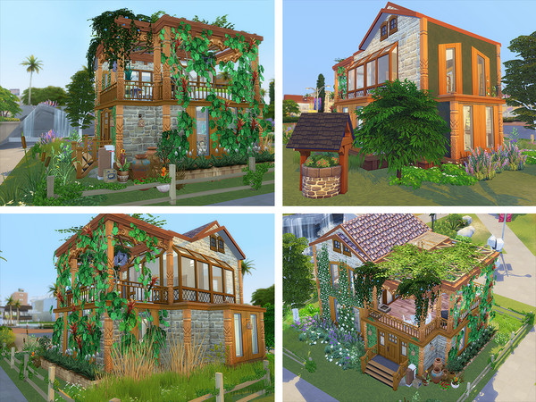 Sims 4 Loreen Cottage by Ineliz at TSR
