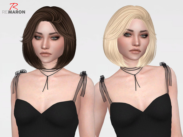 Sims 4 Summer Heat Hair Retexture by remaron at TSR