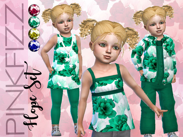 Sims 4 Hope Set by Pinkfizzzzz at TSR