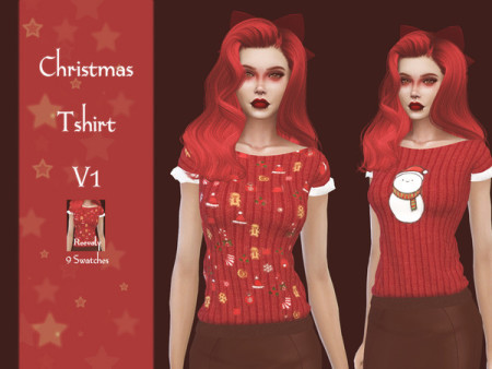 Christmas T-shirt V1 by Reevaly at TSR