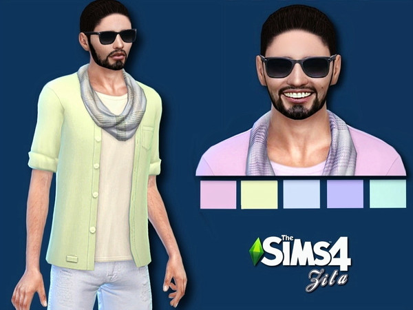 Sims 4 Smart Casual Man shirt by ZitaRossouw at TSR