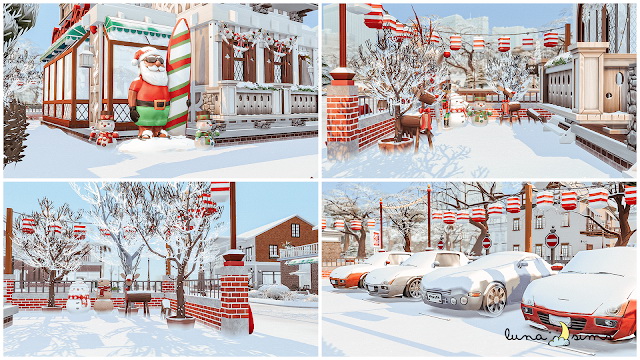 Sims 4 CHRISTMAS SHOP at Luna Sims