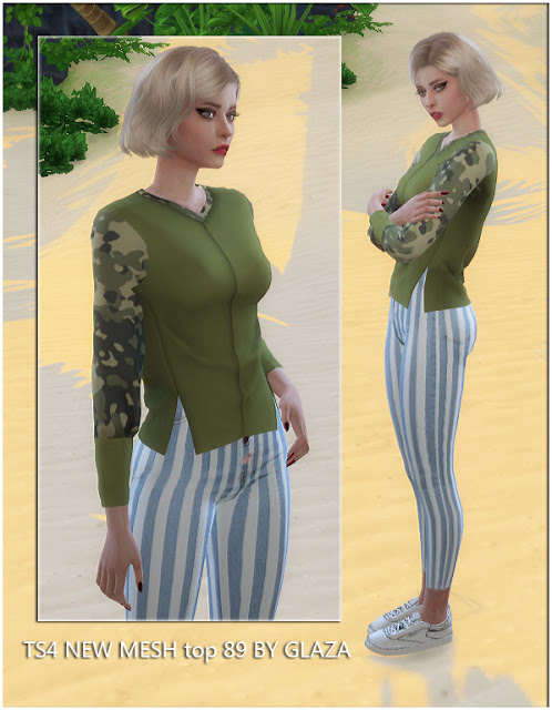 Sims 4 Top 89 at All by Glaza