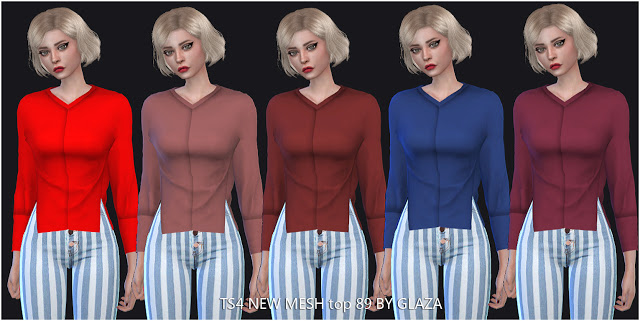 Sims 4 Top 89 at All by Glaza