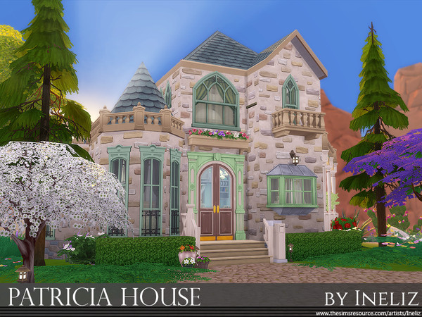 Sims 4 Patricia House by Ineliz at TSR