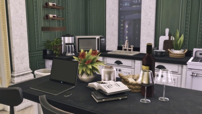 Sims 4 Rich Family Apartment at GravySims
