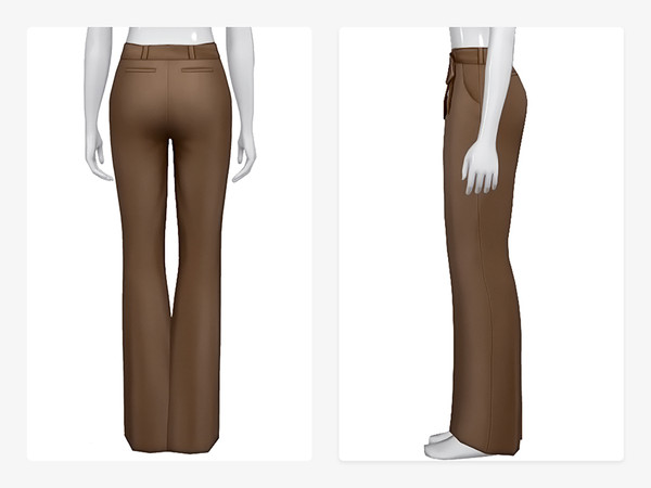 Sims 4 Lulu Pants V2 by Nords at TSR
