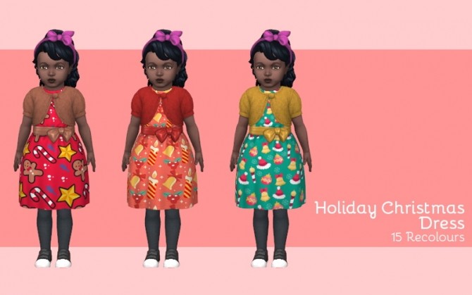 Sims 4 Holiday Christmas tights at Midnightskysims