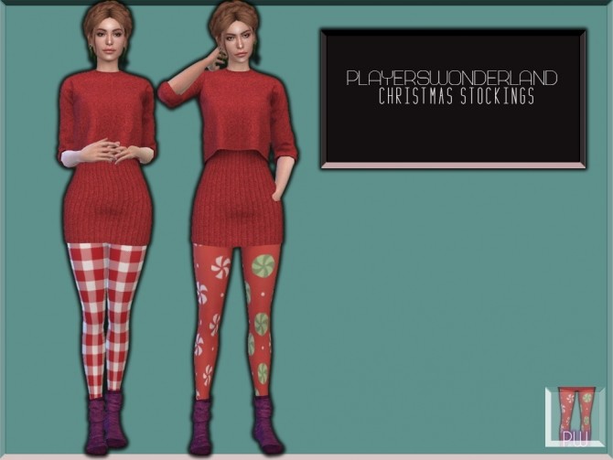 Sims 4 Christmas Stockings at PW’s Creations