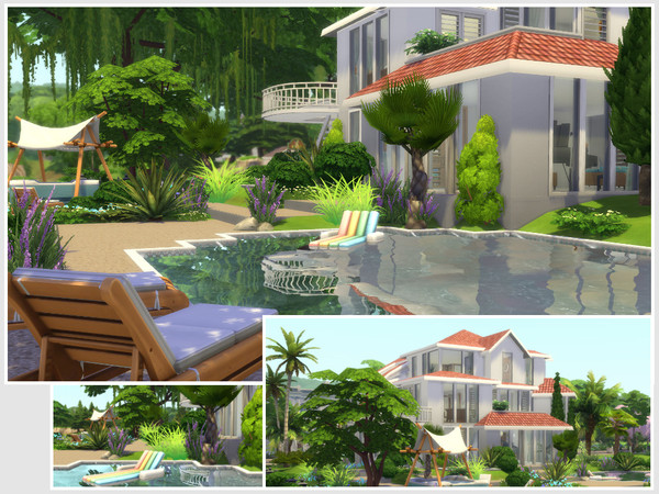 Sims 4 Vallaurie villa by philo at TSR