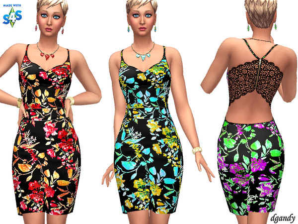 Sims 4 Dress 20191216 by dgandy at TSR