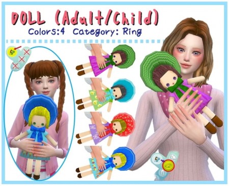 Doll A & Child ACC/Decor at A-luckyday