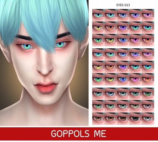 Sims 4 GPME GOLD Eyes G13 at GOPPOLS Me